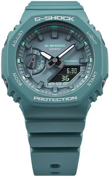 SPORTOWY ZEGAREK DAMSKI CASIO G-SHOCK GMA-S2100GA-3A GREEN WR200 BOX 42mm