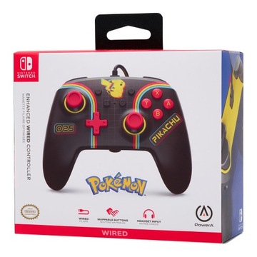 Проводная панель для Switch Pikachu Arcade PowerA