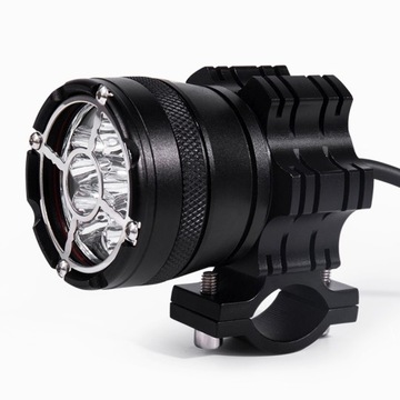 ГАЛОГЕННАЯ ЛАМПА ФАР V6X 6 LED CREE + ПЕРЕКЛЮЧАТЕЛЬ