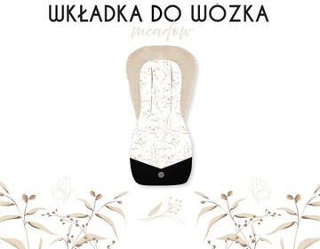 ВСТАВКА ДЛЯ КОЛЯСКИ YOONCO, Двусторонняя, БАРХАТ-ХЛОПОК, УНИВЕРСАЛЬНАЯ PL