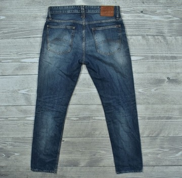 TOMMY HILFIGER Ronnie Tapered Spodnie Jeansy Męskie W33 L34