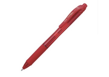 PIÓRO KULKOWE BL107 ENERGEL 0,7 PENTEL CZERWONE