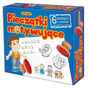 PIECZĄTKI MOTYWACYJNE STEMPLE BUŹKI EMOTY