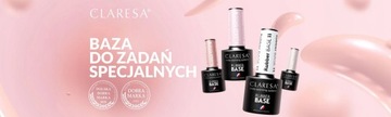 CLARESA РЕЗИНОВАЯ БАЗА РЕЗИНОВАЯ БАЗА 2+1 НАБОР MIX
