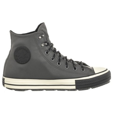 Buty Trampki Skórzane Converse Winter Hi Iron A02406C Szare