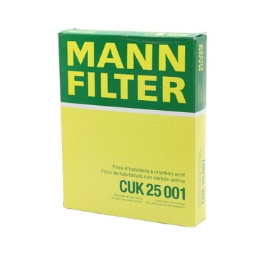 Угольный салонный фильтр Mann CUK25001
