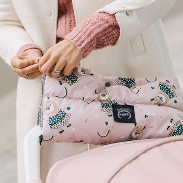 Зимний конверт для коляски La Millou Ortalion Boho Palms