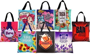 TORBA prezent na URODZINY 18 30 40 50 60 70 wzory