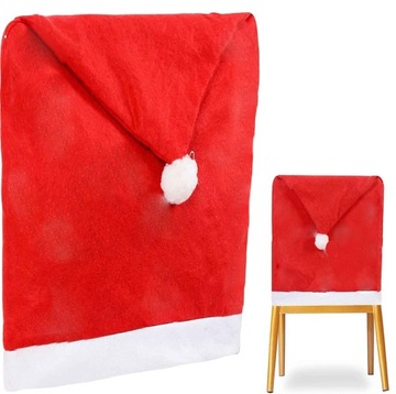 ПОКРЫТИЕ НА СТУЛ САНТА ШЛЯПА ОТДЕЛКА СПИНКИ СТУЛА