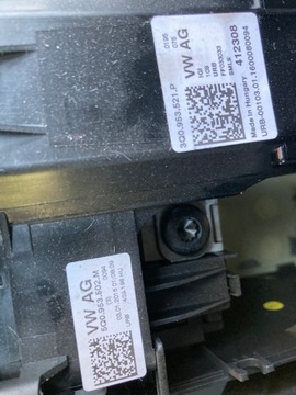MINCE PÁSEK VW PASSAT B8 5Q0953569A , ORIG. JEHLA