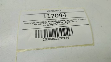 VOLANT KOŽENÁ MULTIFUNKČNÍ VOLVO V50 S40 II 30778752