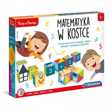 Matematyka w Kostce: Gra Edukacyjna Clementoni