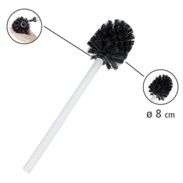 Металлический ДЕРЖАТЕЛЬ ДЛЯ БУМАГИ БЕЛЫЙ WENKO ТУАЛЕТНАЯ ЩЕТКА