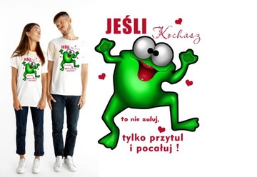 KOSZULKI WALENTYNKOWE DLA PAR DLA NIEJ I DLA NIEGO