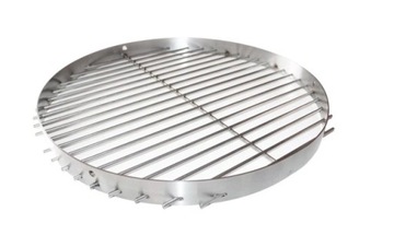 Rożno ruszt okrągły nierdzewny grill inox