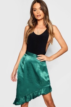 145C035 ЮБКА ЖЕНСКАЯ BOOHOO B05, КОРИЧНЕВАЯ 38