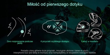 ПОЛЬСКИЕ КОМАНДЫ 1 ШЛЕМ ИНТЕРКОМ ИНТЕРФОН ТУР F5