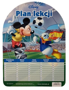 PLAN LEKCJI DISNEY DONALD I MICKEY MOUSE