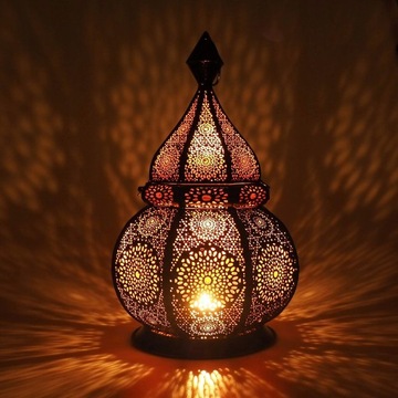 Piękna Lampa orientalna Marokańska (duża - 36 cm)