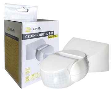 CZUJNIK RUCHU OBECNOŚCI ZEWNĘTRZNY LED IP65 180°