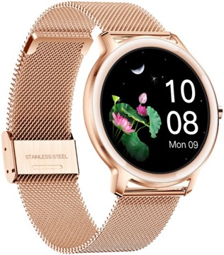 SMARTWATCH DAMSKI ZEGAREK RUBICON +GRAWER KROKI CIŚNIENIE SMS FB