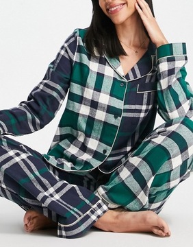 Chelsea Peers koszula od piżamy w kratkę XS