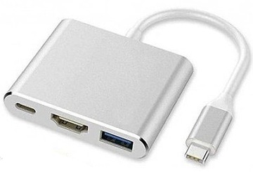 ADAPTER TYP-C ROZDZIELACZ HDMI + TYP-C + USB DEX