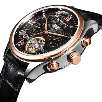 ZEGAREK MECHANICZNY KINYUED TOURBILLON LUKSUSOWY