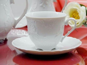 0001 ТАРЕЛКА ТАРЕЛКА 17 см РОКОКО МЕЛЕВСКИЙ ФАРФОР