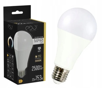 Żarówka LED E27 A80 22W 3000K ciepła 2500lm EDO
