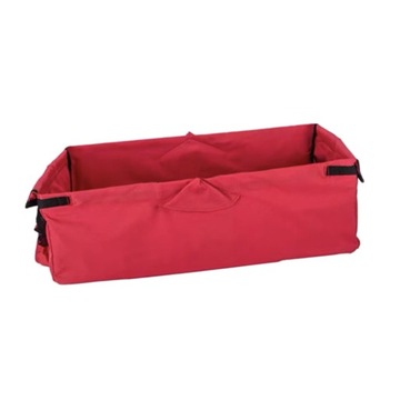 Utility Folding Wagon Cart Liner, Garden Shopping Cart Liner, Hand Push Red