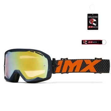 Очки для мотокросса IMX ENDURANCE FLIP BLUE/ORANGE БЕСПЛАТНО