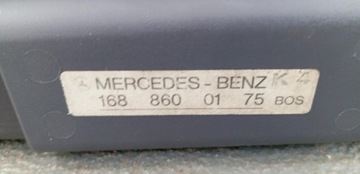 MERCEDES A TŘÍDA W168 97- ROLETA POLIČKA ZADNÍ KUFRU 1688600175