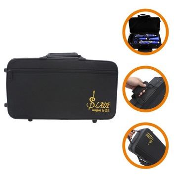 PORTABLE Тканевый футляр для кларнета черного цвета.