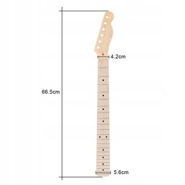 Гриф гитары из клена, гриф электрогитары 22