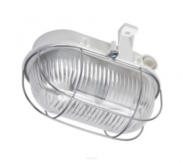 Oprawa Oval 60, IP44 E27 siatka metal, Lena 121173
