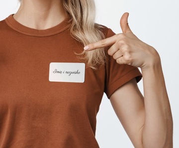 МАГНИТНЫЙ ЗНАК МАГНИТ ИМЯ ID бейдж 2