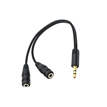 АДАПТЕР ДЛЯ НАУШНИКОВ АУДИОКАБЕЛЬ 35 ММ ДЛЯ НАУШНИКОВ