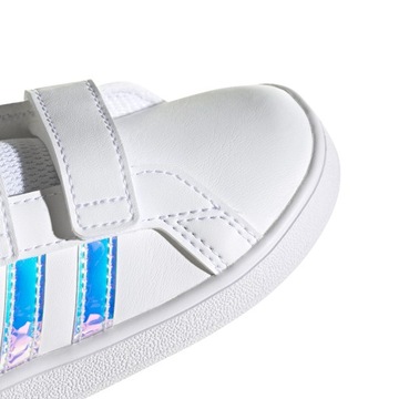 26 ДЕТСКАЯ ОБУВЬ ADIDAS VELCRO HOLOGRAM FW1276