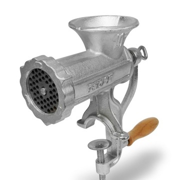 МЯСОРУБКА ПРИКРУЧЕННАЯ К НАСТОЛЬНИЦЕ ЧУГУННАЯ МАШИНА 10 ТАДАР