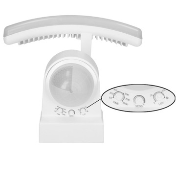 НАРУЖНАЯ СВЕТОДИОДНАЯ ЛАМПА 30ВТ, РЕГУЛИРОВКА ДАТЧИКА ДВИЖЕНИЯ