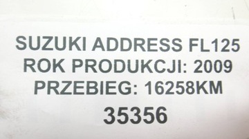 SUZUKI АДРЕС FL 125 ДВИГАТЕЛЬ 30 ДНЕЙ ГАРАНТИИ