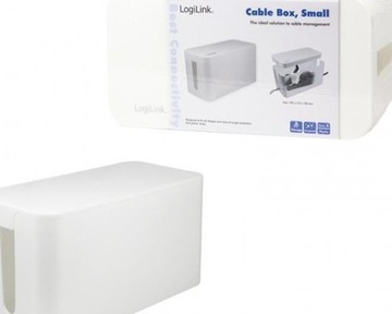 LogiLink Cable Box M biały