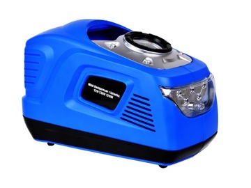 MINI KOMPRESOR Z LATARKĄ 12V/230V 100W ELEKTRYCZNY