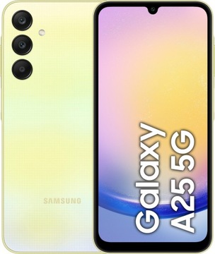 Smartfon Samsung A25 A256 5G ds 6/128GB żółty