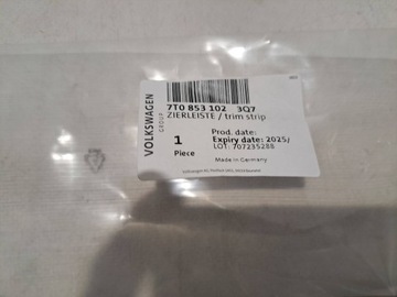 LIŠTA VW MULTIVAN 7T 7T0853102 3Q7