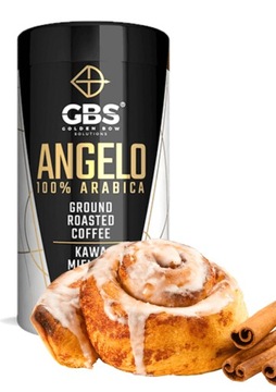 Kawa GBS ANGELO mielona 150g BUŁECZKA CYNAMONOWA