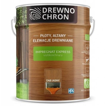 DREWNOCHRON ПРОМПРЕГНАТ ЭКСПРЕСС ДЛЯ ДЕРЕВА СВЕТЛЫЙ ДУБ 2,5л