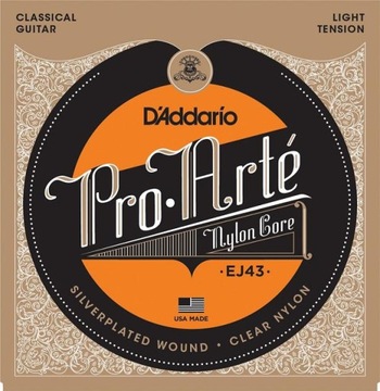 D'Addario EJ43 PRO-ARTE struny do klasyka MIĘKKIE