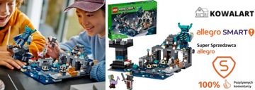 НАБОР LEGO MINECRAFT 21246 «БИТВА В ТЕМНОМ ГЛУБОКОМ ПЕЩЕРНОМ ГОРОДЕ»